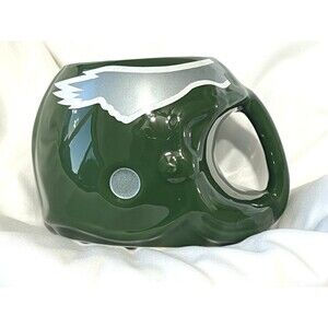 RARE 1986 PHILADELPHIA EAGLES HELMET SHAPED MUG TEAM NFL SPORTS CONCEPTS VINTAGE
